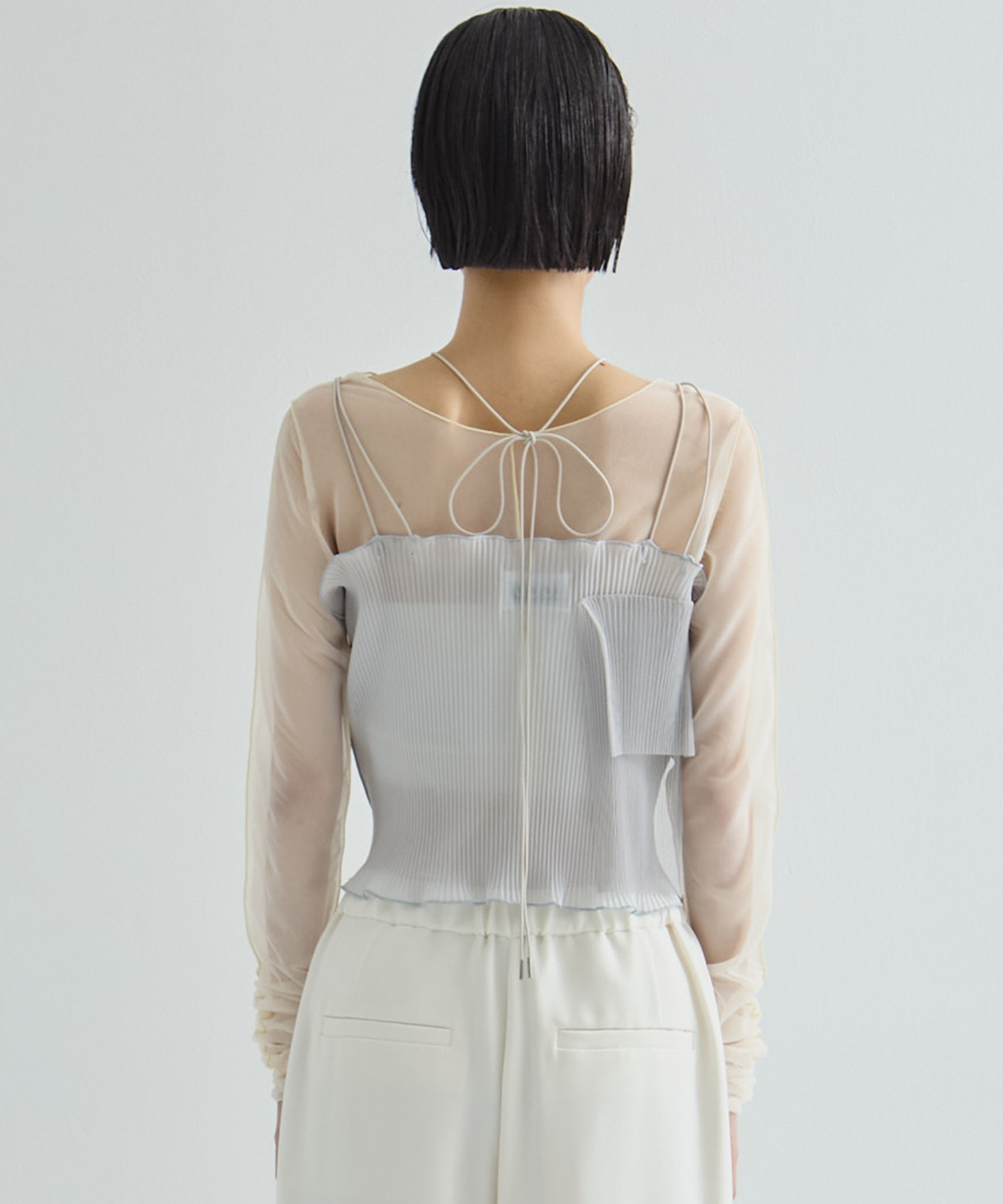 別注SHEER CAMISOLE(FREE GREY): kotohayokozawa: WOMENS｜ STUDIOUS