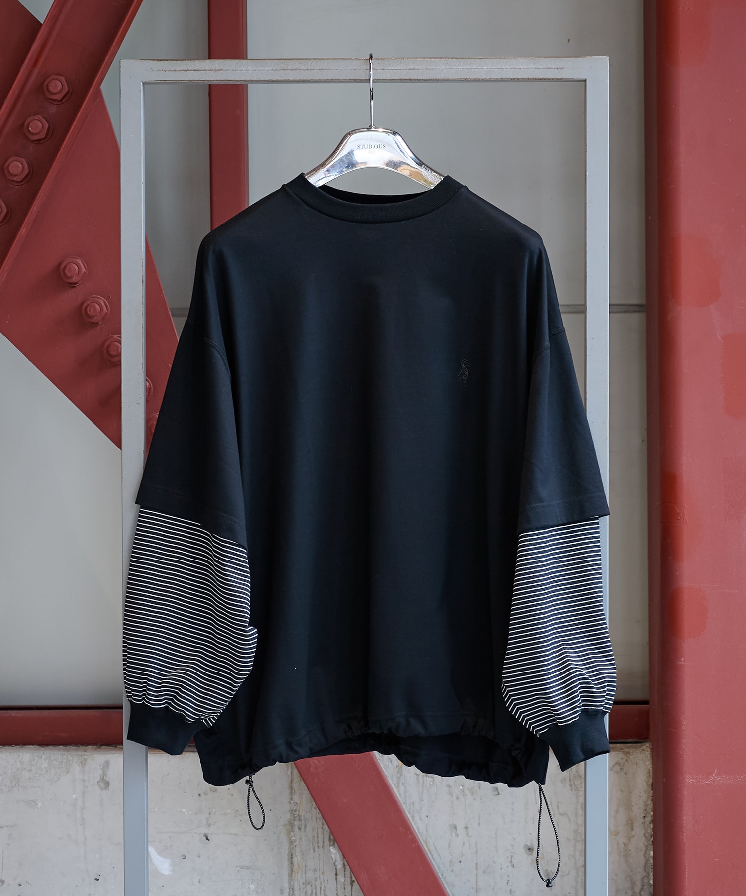 is-ness | BALLOON LAYERED LONG SLEEVE T SHIRT