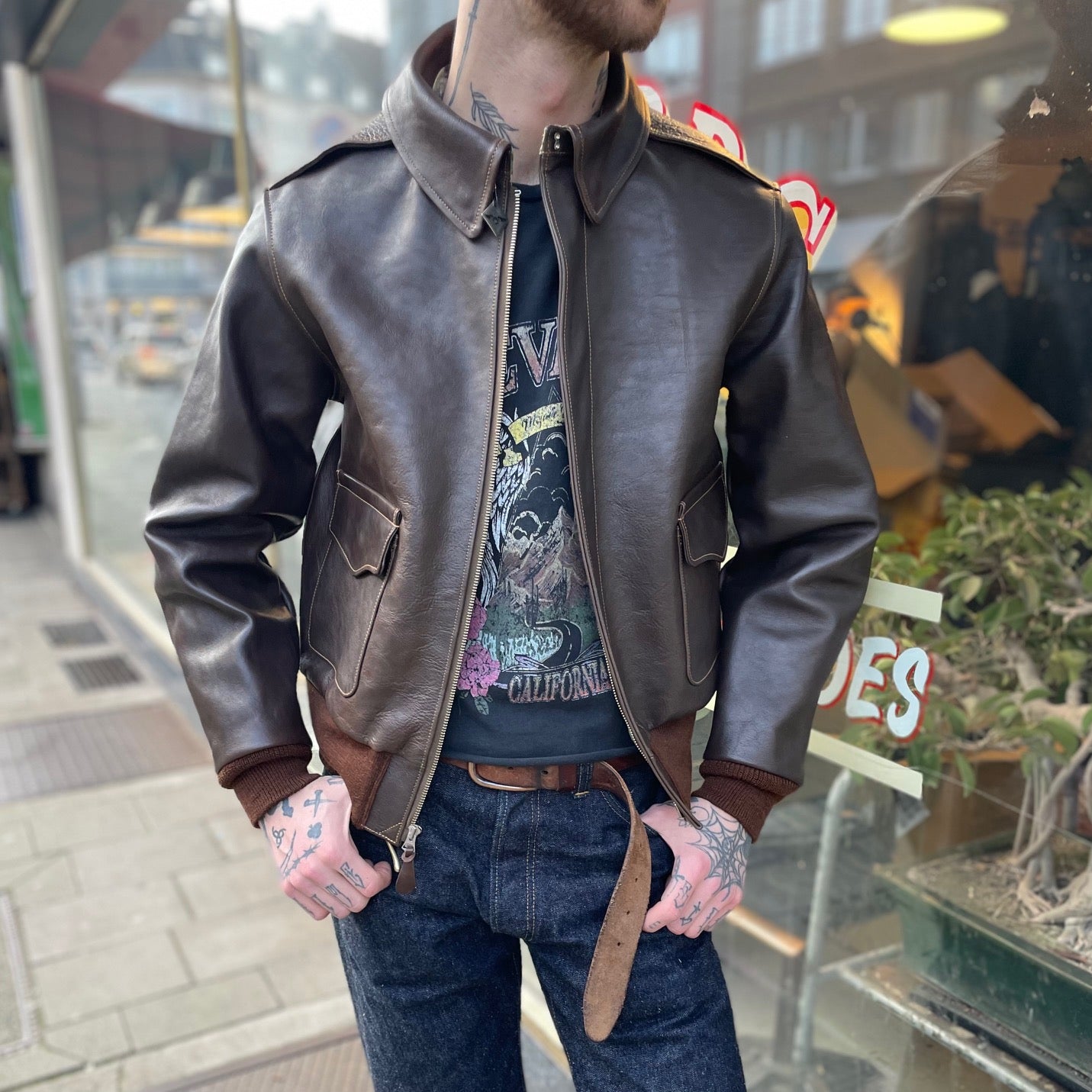 a-2 42-18775p (no stencil) | buzz rickson's | made in japan – stuf