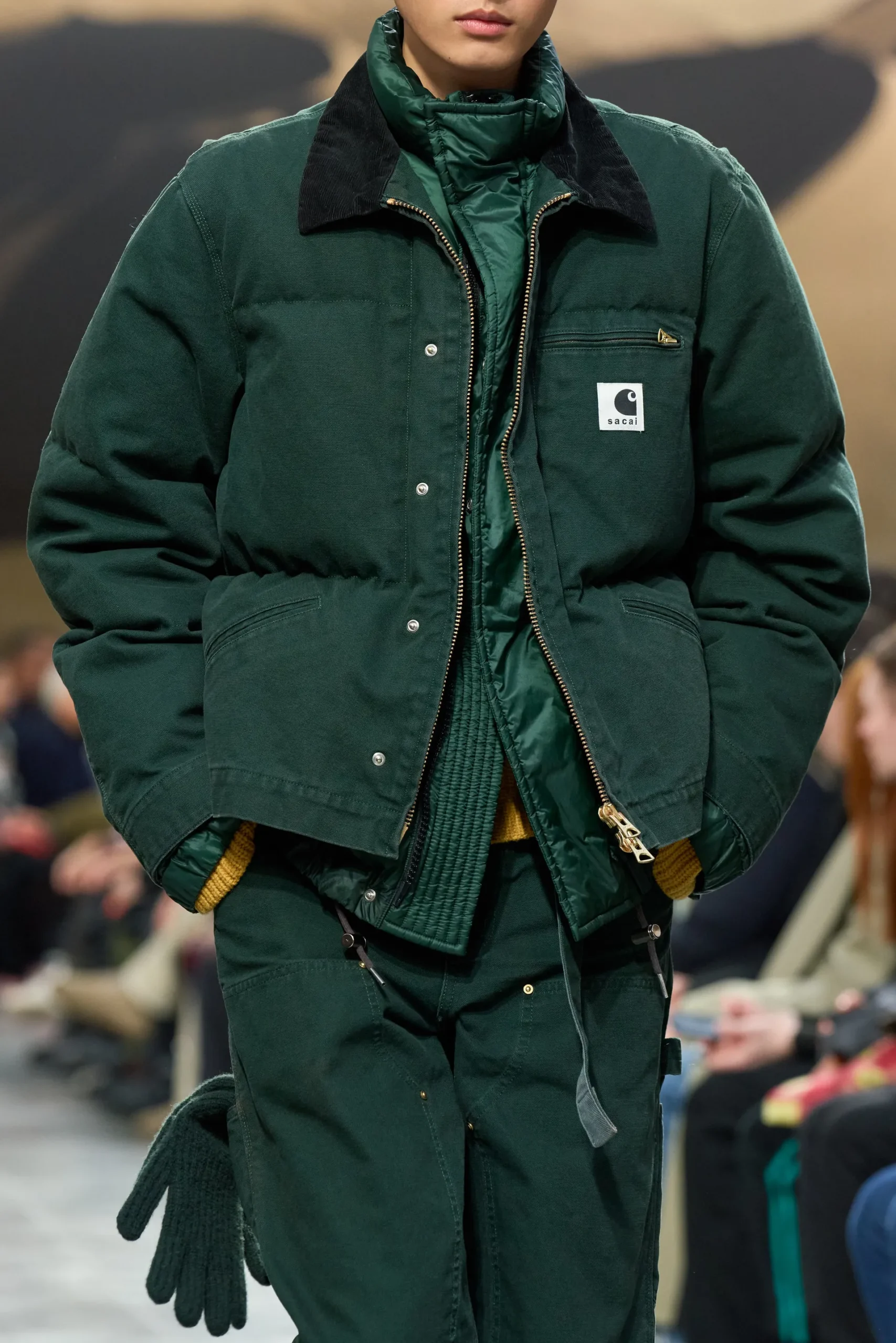 The Obsession with Sacai x Carhartt's Phthalo Green Jacket: A