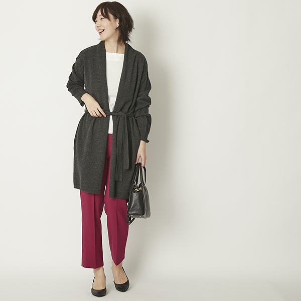 DRESS HERSELF/カシミヤカーディガン -お値段以上で満足度100％、幻の