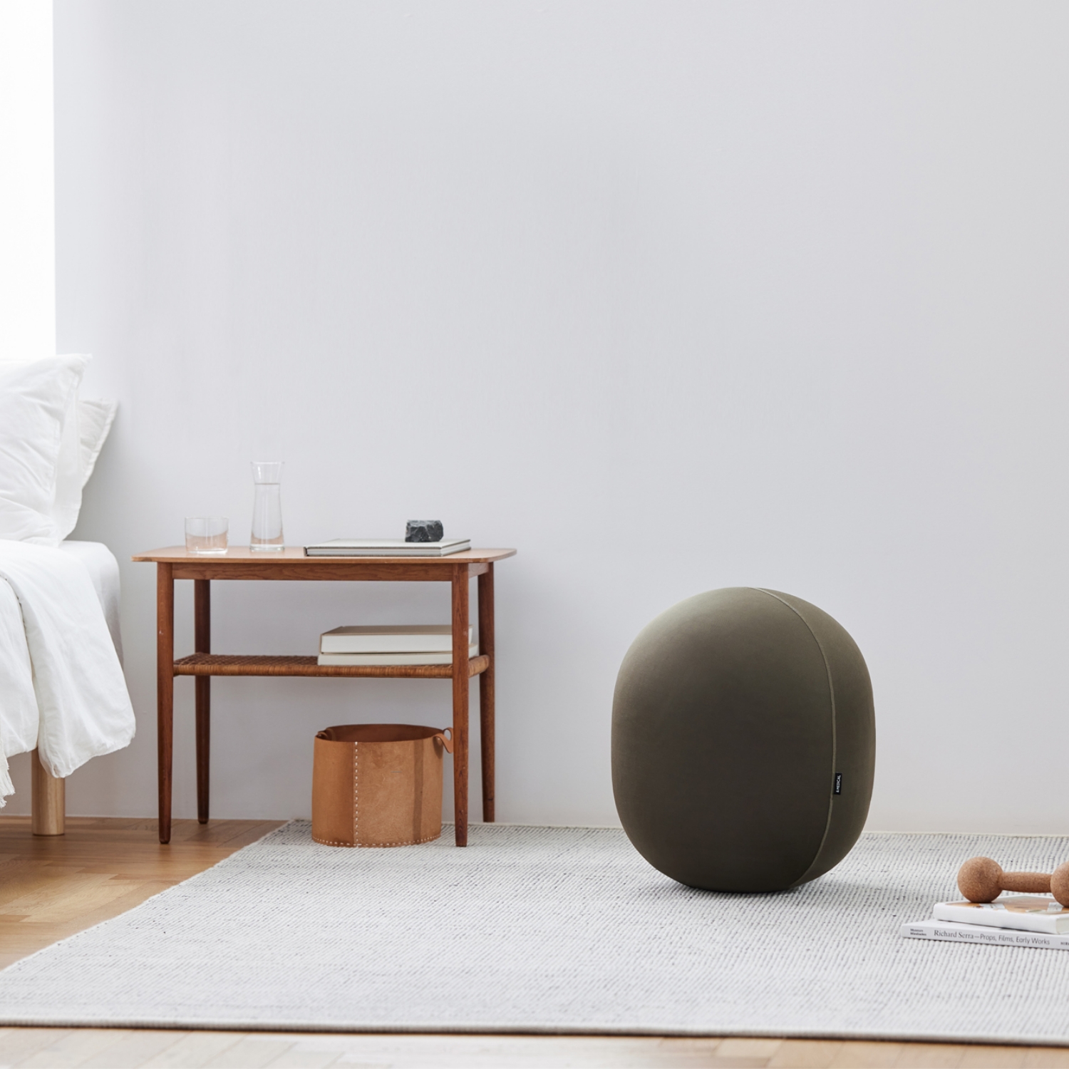 ＆MEDICAL/MALLOW オーバルバランスボール ミニ スタンダード -小柄な