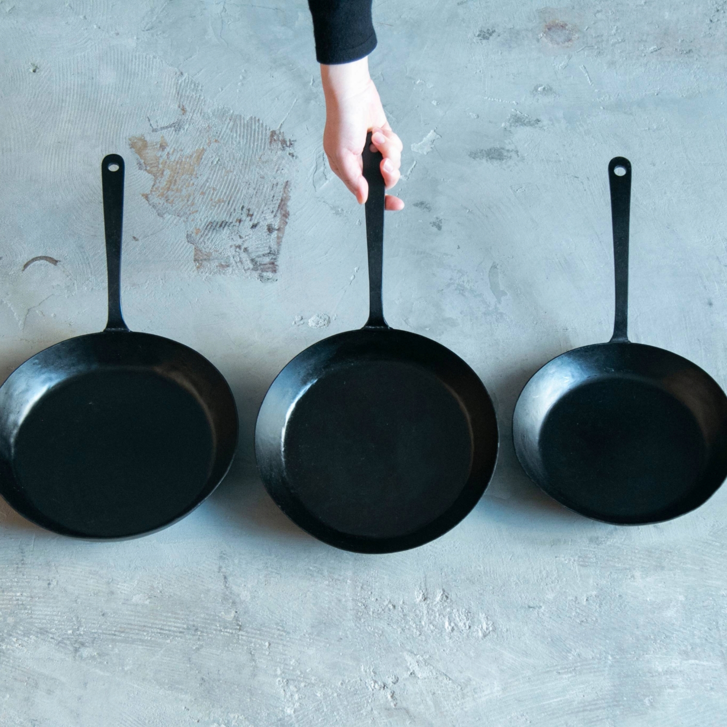 basislab/鍛冶屋の定番鉄フライパン M -【当店限定】鍛冶職人が作った