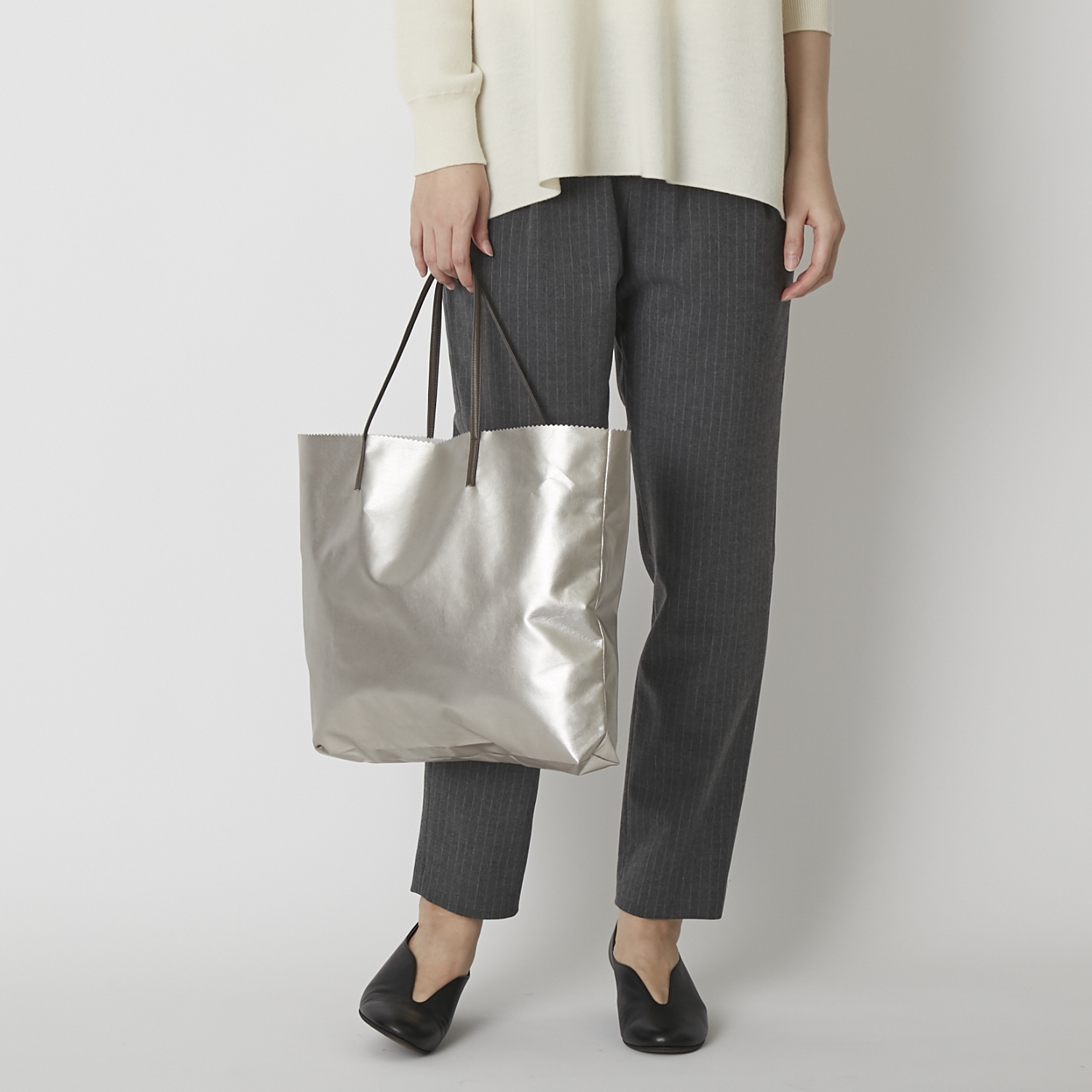 MARVELOUS！/マチ薄トートバッグ -ヒールにもスニーカーにも似合う