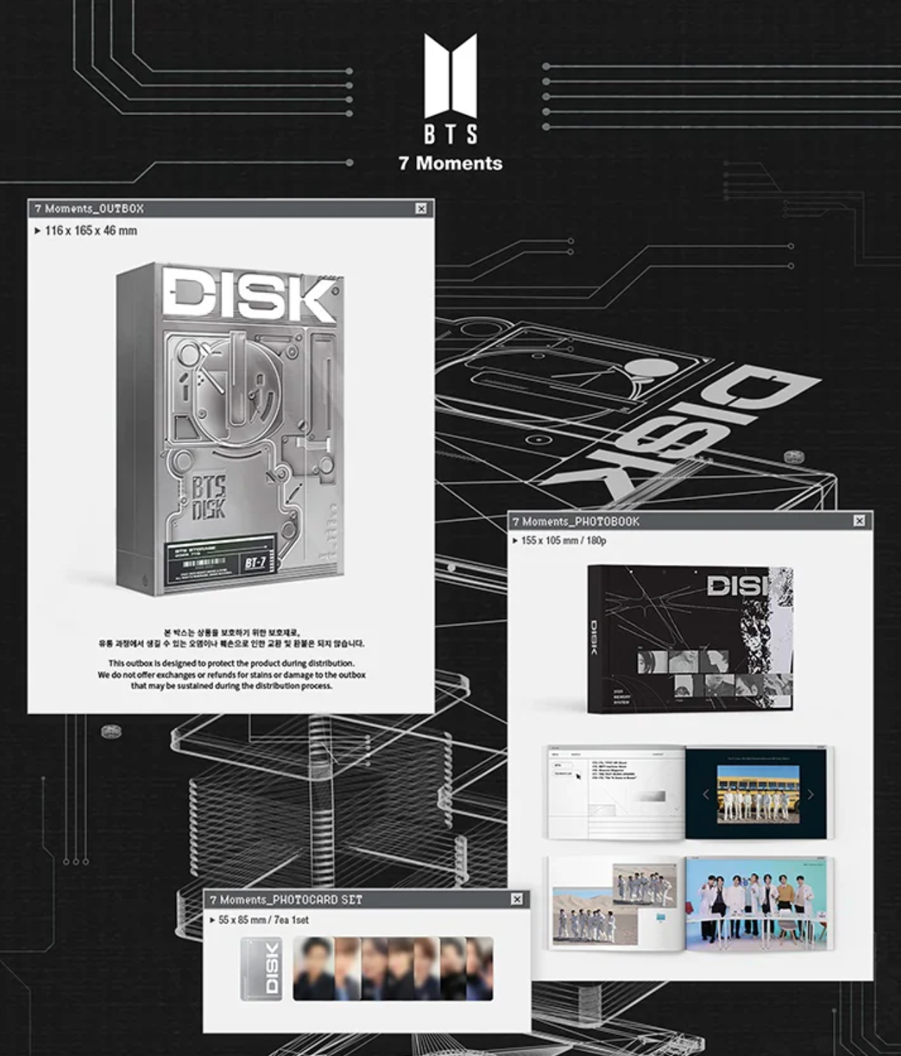 BTS 7 Moments (Digital Code)