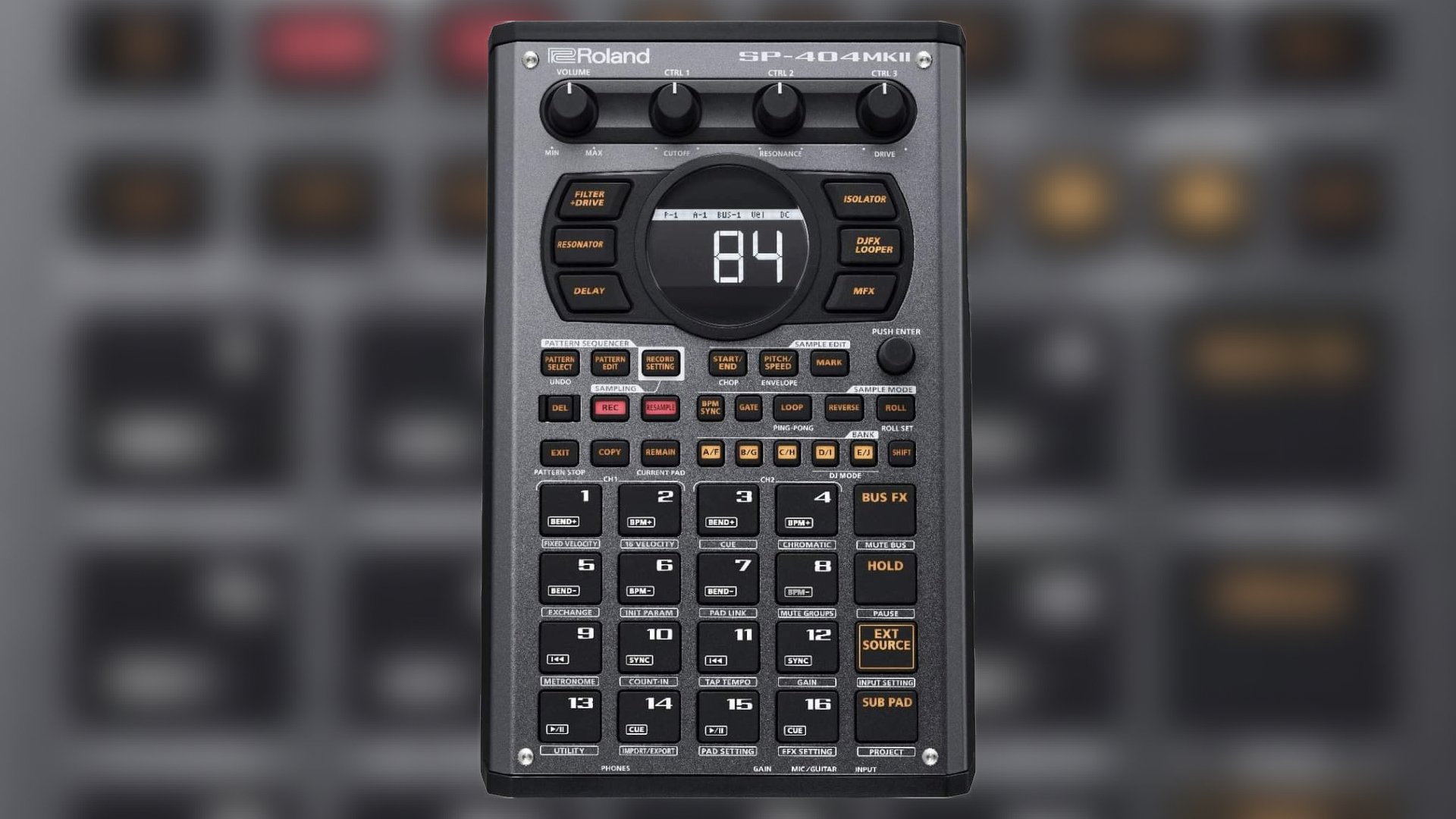 Leak: Roland SP-404 mkII with velocity-sensitive pads, 16GB memory