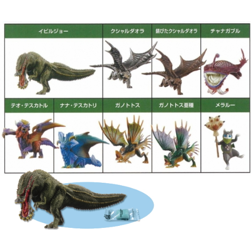 食玩王国オフィシャルウェブサイト モンスターハンター モンスター図鑑4