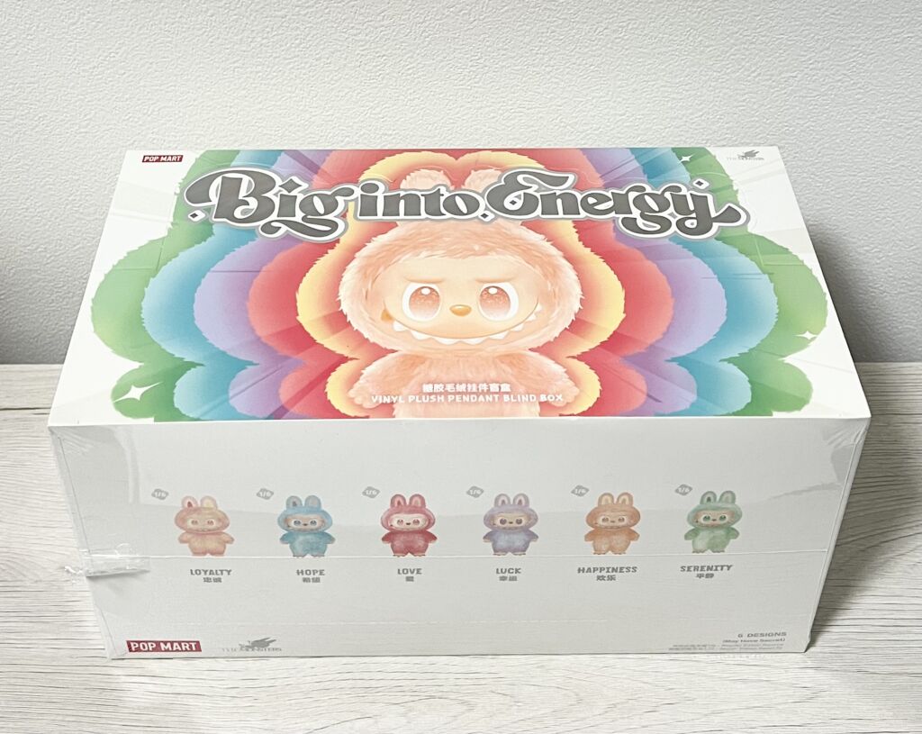 POP MART】LABUBUの新作ぬいぐるみ「THE MONSTERS Big into Energy