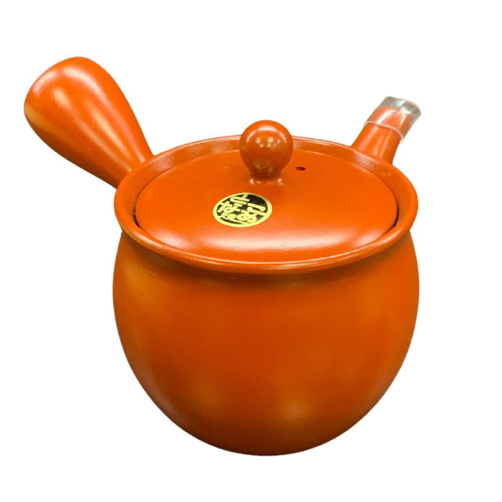 鉄画軒 戴玉屏製 紫砂 朱泥 急須 鉄画軒 戴玉屏製 紫砂 朱泥 急須